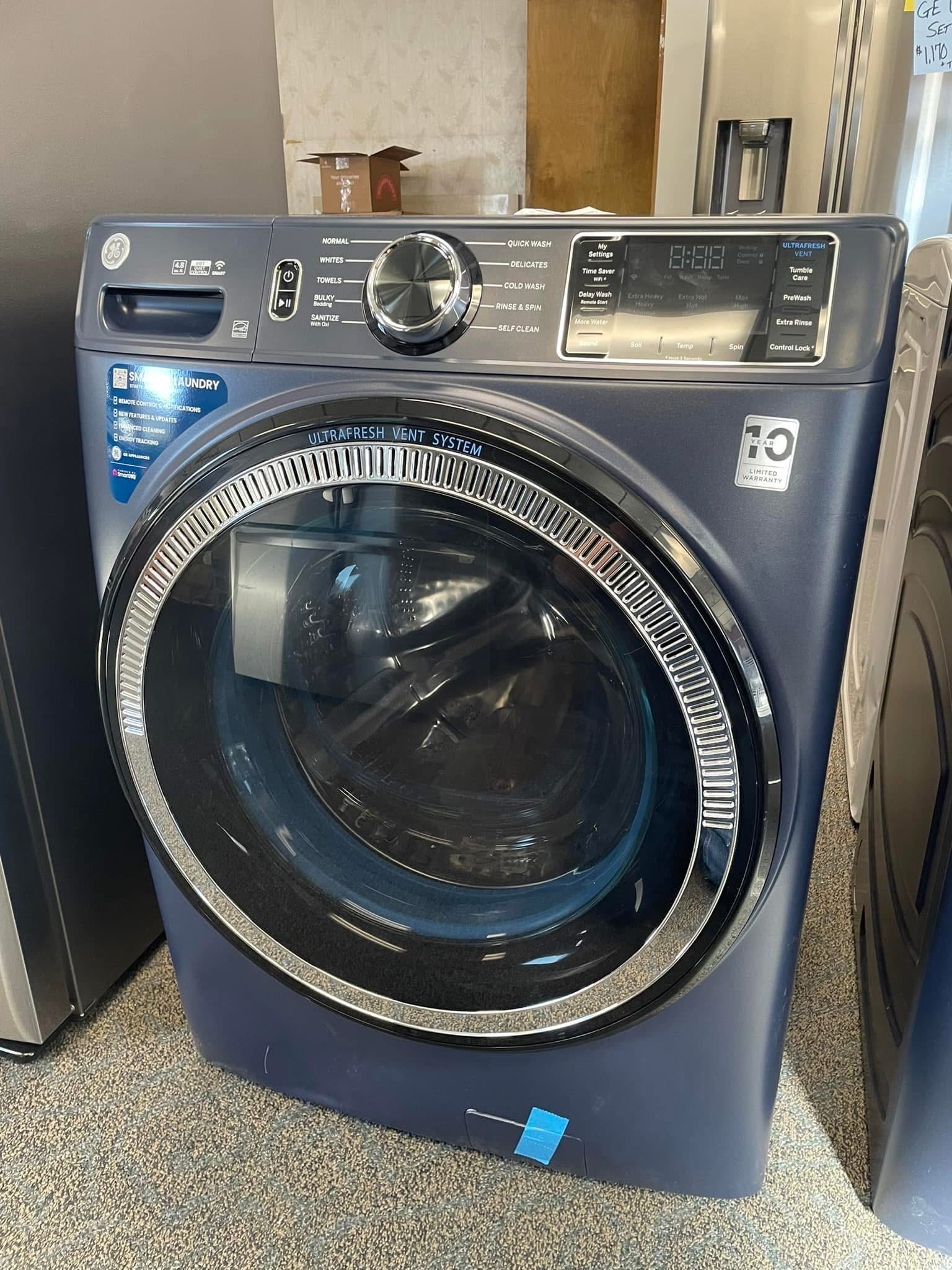 ge front load washer & electric dryer