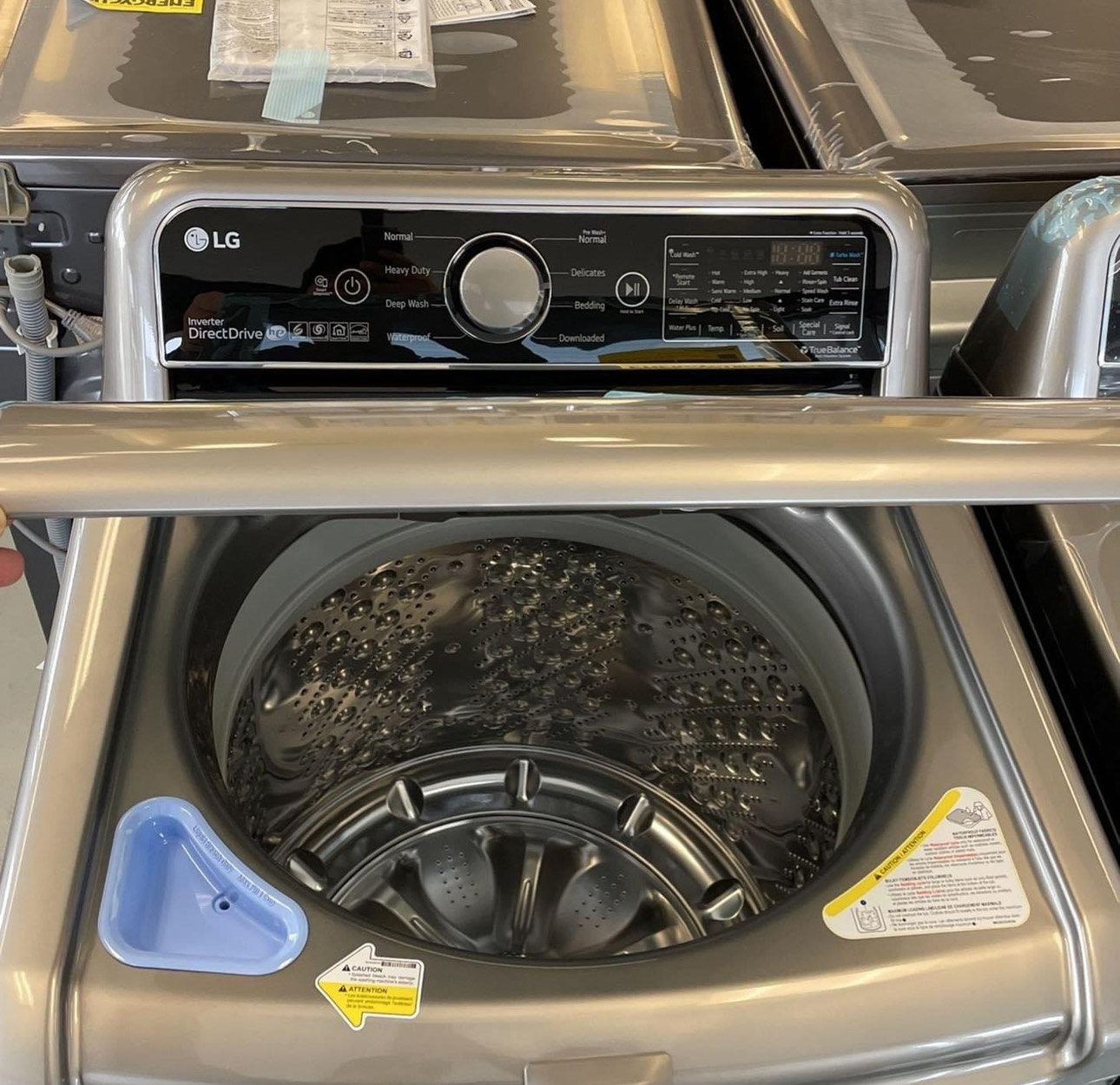 samsung 5.0 cu. ft. top load washer with active water jet in champagne ft 7.4 cu. ft. electric dryer with sensor dry in champagne samsung 5.0 cu. ft. top load washer with active water jet in champagne ft 7.4 cu. ft. electric dryer with sensor dry in champagne