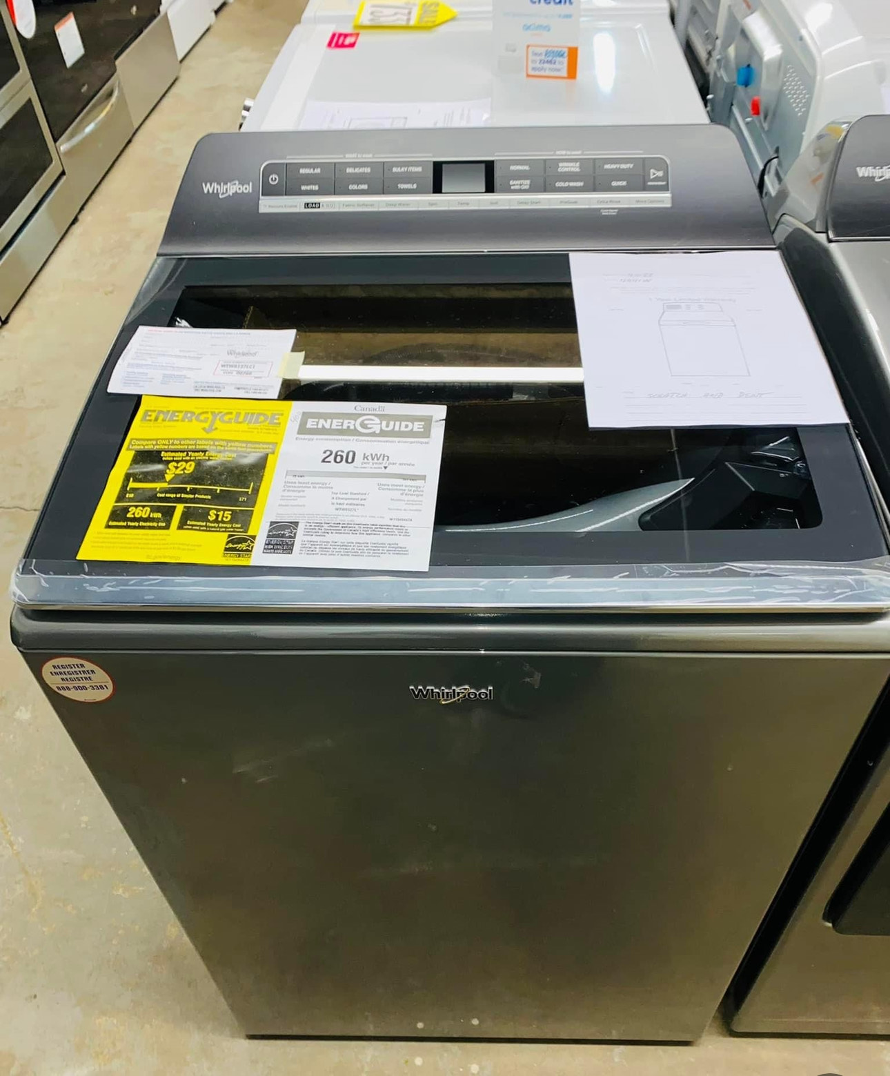 samsung 5.0 cu. ft. top load washer with active water jet in champagne ft 7.4 cu. ft. electric dryer with sensor dry in champagne