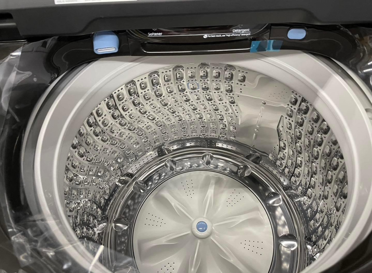 samsung 5.0 cu. ft. black stainless steel top load washer ft 7.4 cu. ft. electric dryer with steam sanitize+ in black stainless steel samsung 5.0 cu. ft. black stainless steel top load washer ft 7.4 cu. ft. electric dryer with steam sanitize+ in black stainless steel