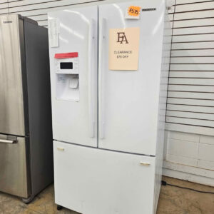 Home samsung 25.5 cu. ft. french door, freestanding refrigerator with a width of 35.8 inches and a height of 69.75 inches