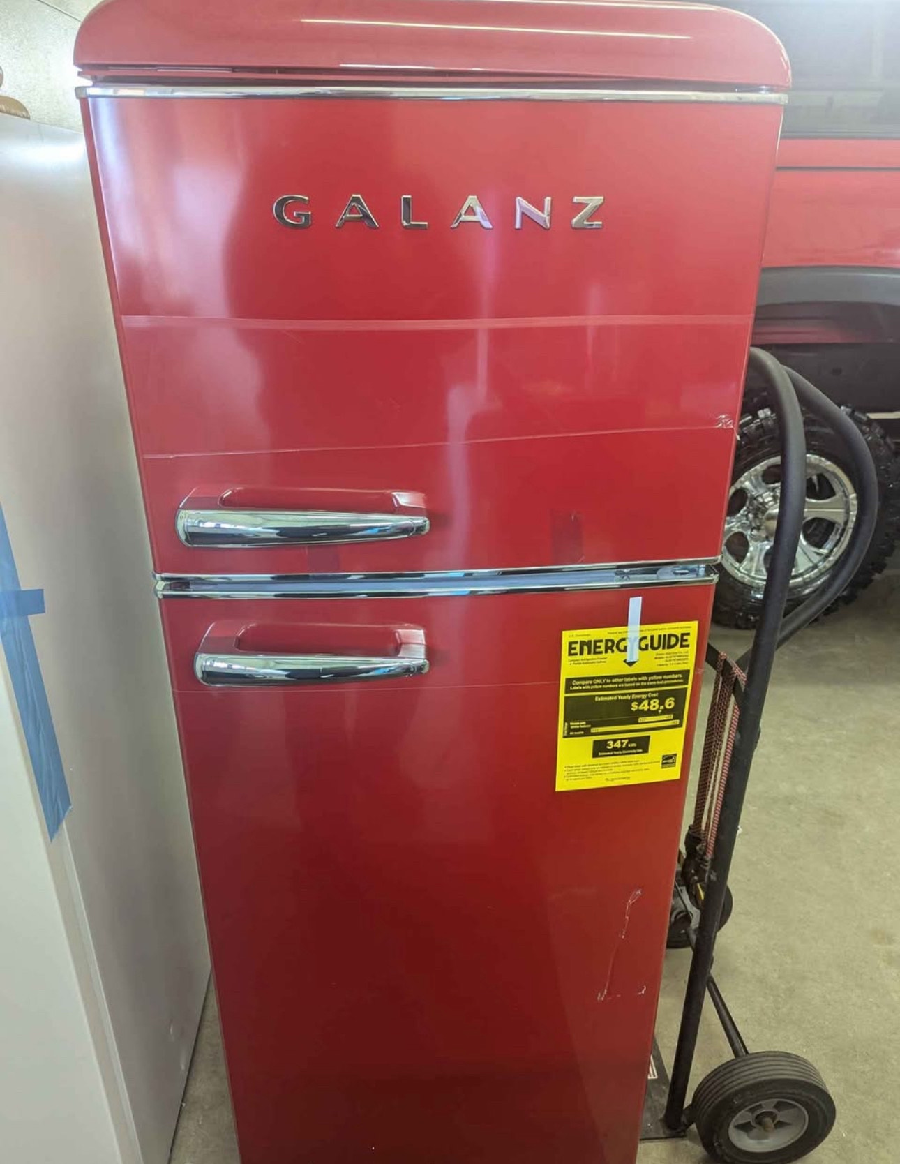 galanz 12 cubic foot retro style refrigerator with a top mount freezer galanz 12 cubic foot retro style refrigerator with a top mount freezer